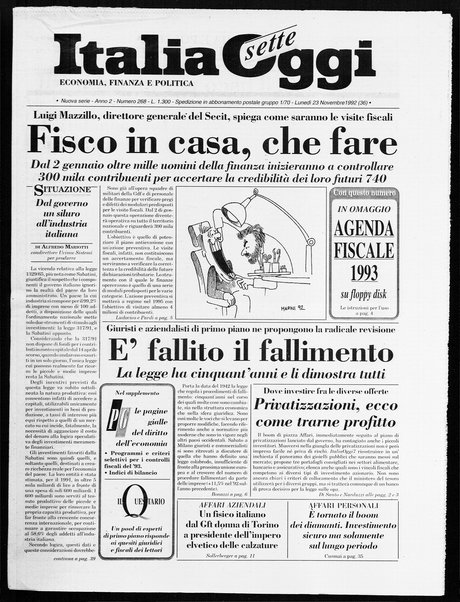 Italia oggi : quotidiano di economia finanza e politica